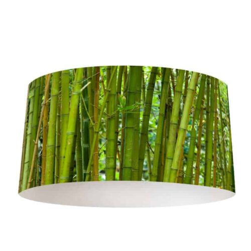 Lampenkap groene bamboe