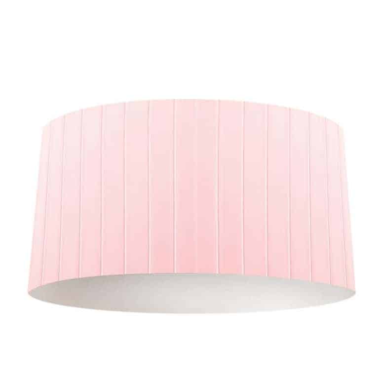 Lampenkap roze planken